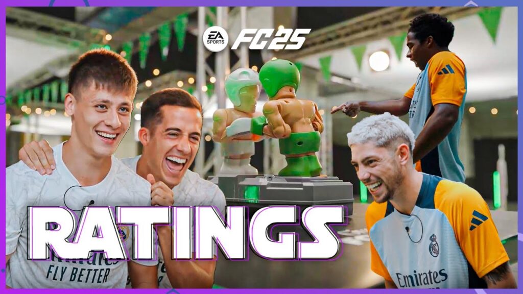 FC25 RATINGS CIRCUS CHALLENGES! | Valverde, Lucas, Arda & Endrick | Real Madrid