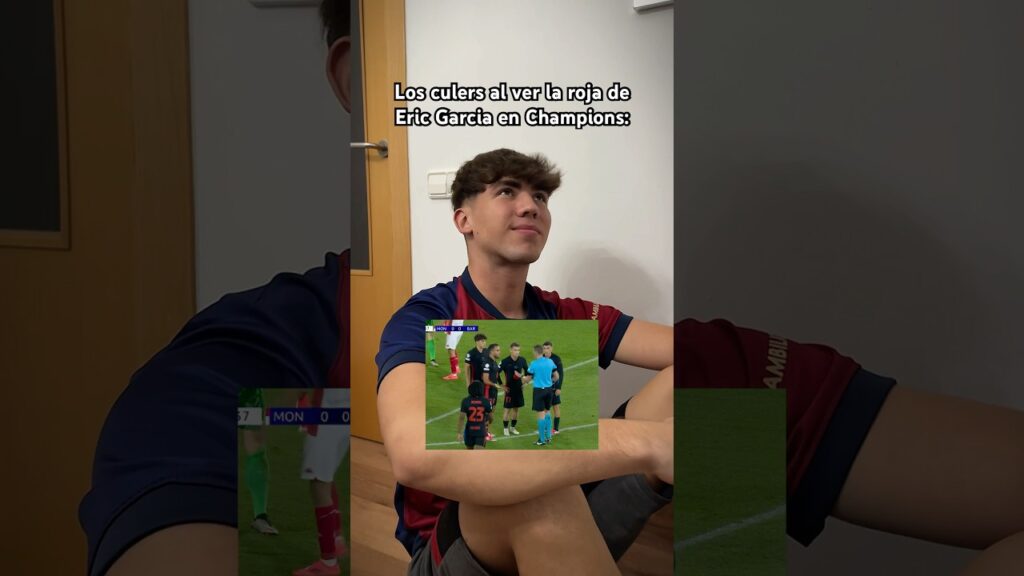 🥲 La ROJA de ERIC GARCIA 💔 #futbol