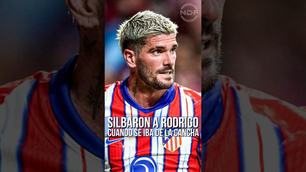 Rodrigo De Paul se fue silbado por la hinchada del Atlético Madrid 😱