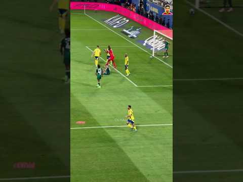 سلطان الغنام يسجل هدف التعادل للنصر في مرمى الاهلي في اخر دقائق المباراة🤯 #رونالدو #alnassr #ronaldo