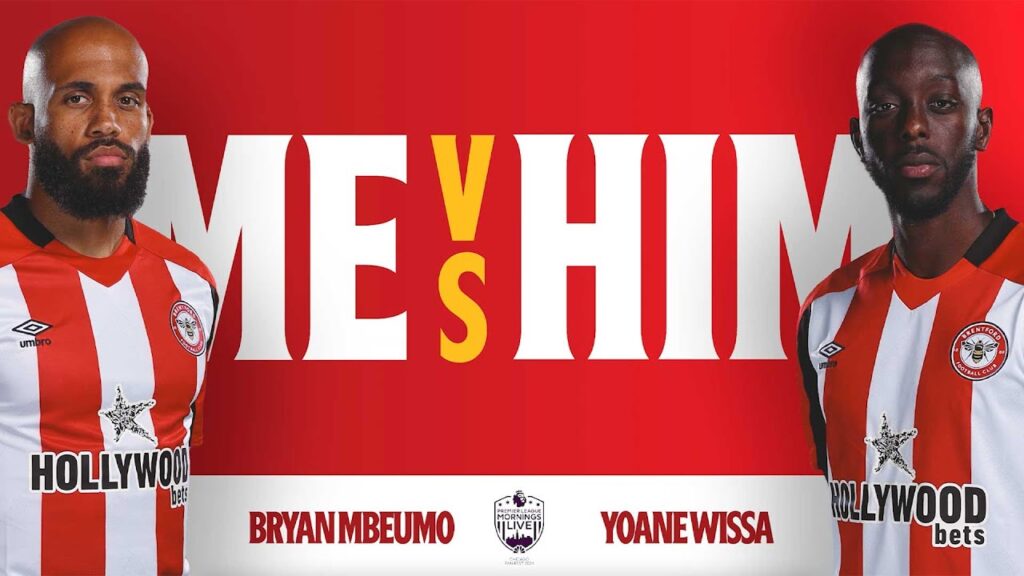 Yoane Wissa and Bryan Mbeumo FRIENDSHIP TEST 🤯 | Premier League Mornings Live 2024