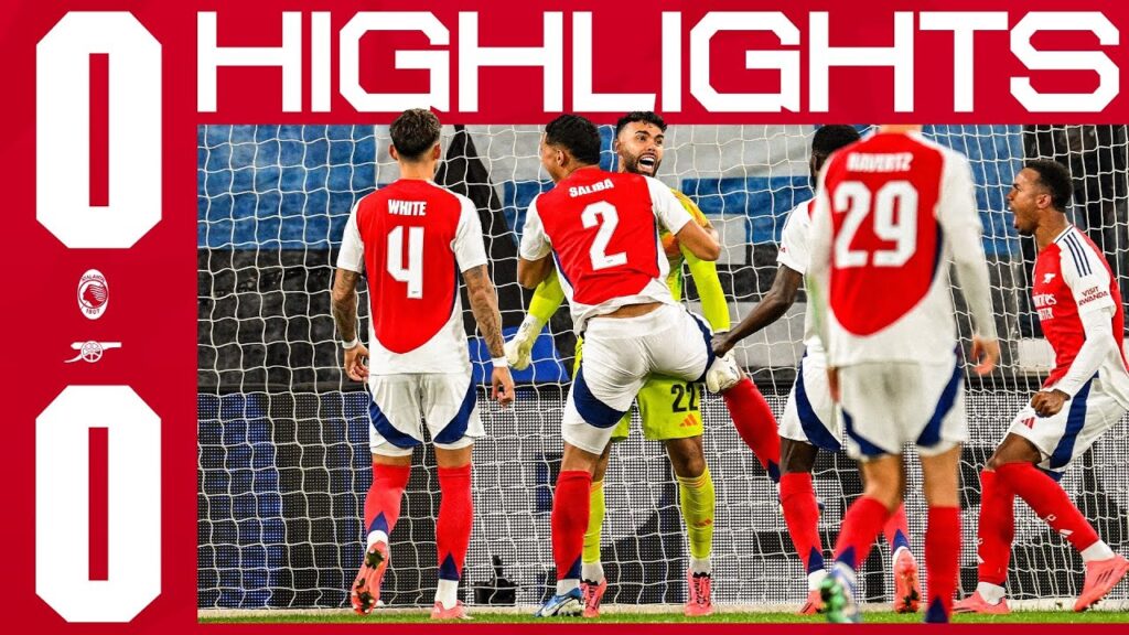DAVID RAYA MAKES INCREDIBLE DOUBLE SAVE 🤯 | HIGHLIGHTS | Atalanta v Arsenal (0-0) | Champions League