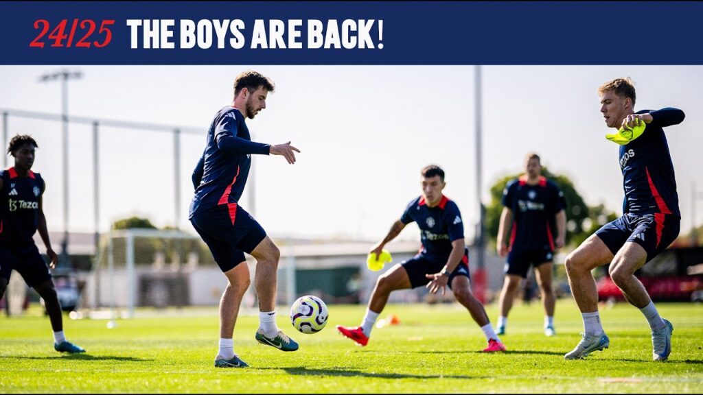 Hojlund & Mount Return To Training! 😍