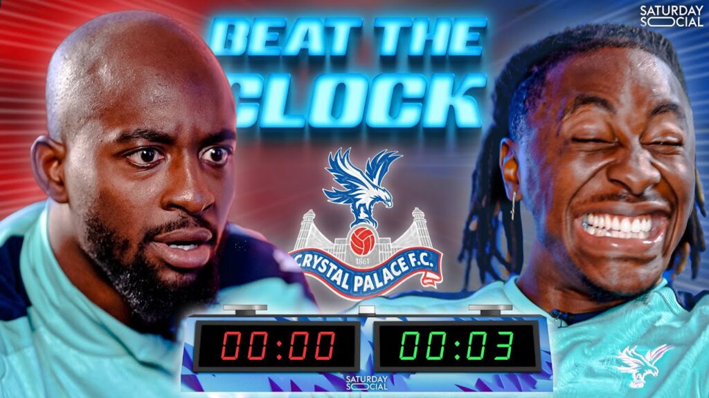 "HE'S CHEATED!" 😡 Jean-Philippe Mateta vs Eberechi Eze | Beat The Clock
