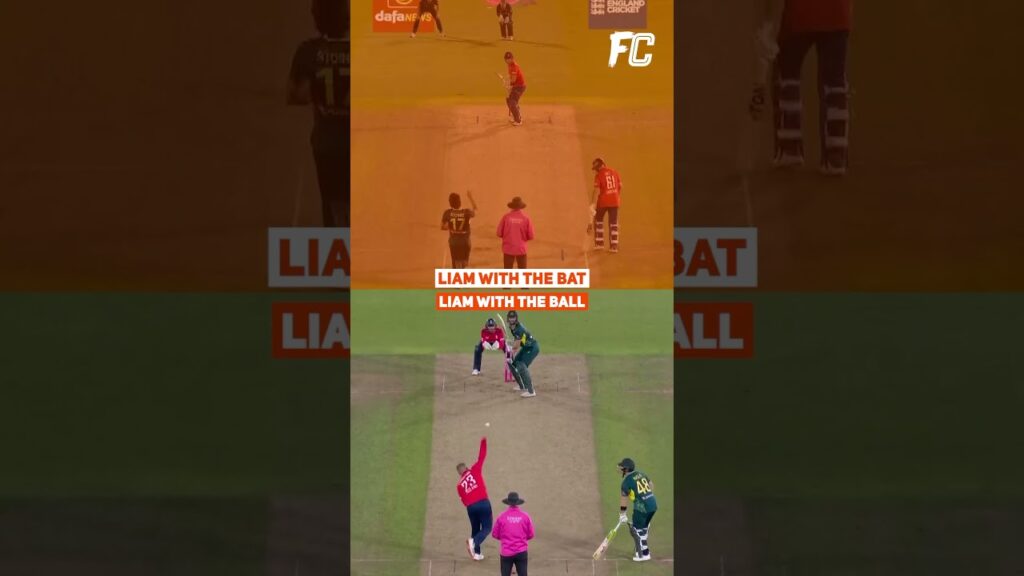 Liam with both bat & ball: 💪