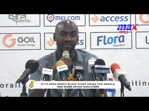 Otto Addo's final squad for the 2025 AFCON Qualifiers