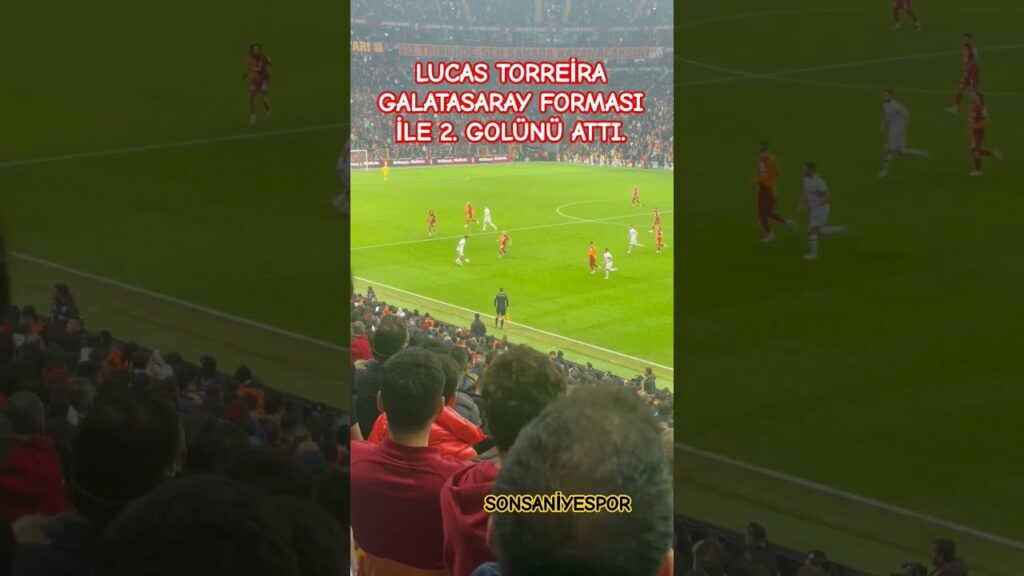 Lucas Torreira, Galatasaray formasıyla Esenler Erokspor maçında takımının 4. Golünü attı.