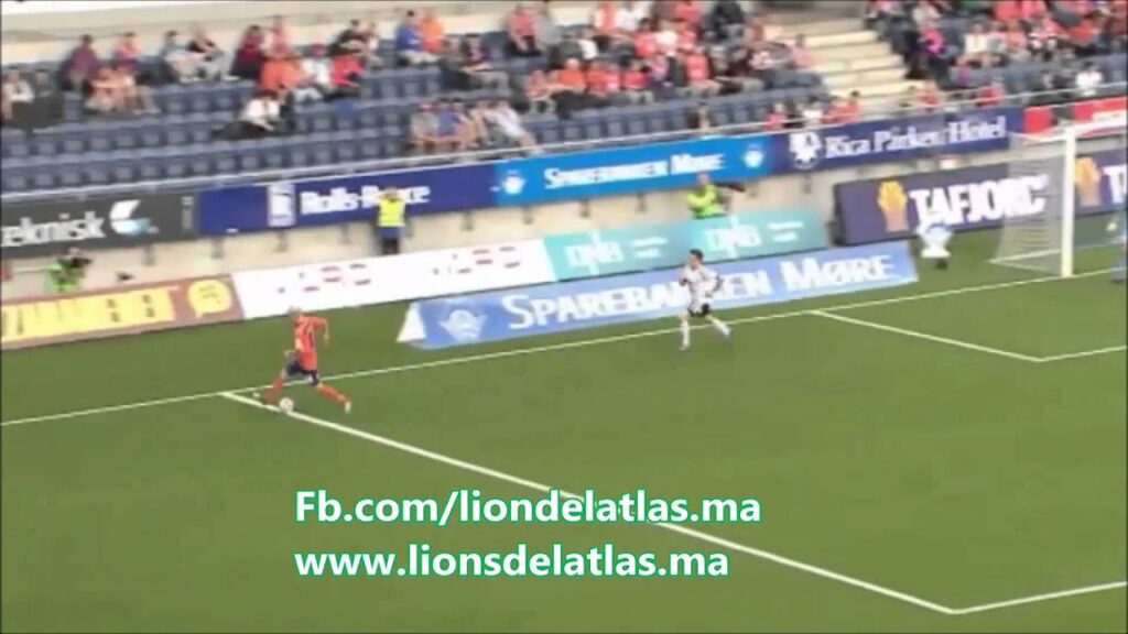 Amazing Hamdallah's goal [AaFK 2-0 ODD] 20/05/2013 [HD] Lionsdelatlas.ma