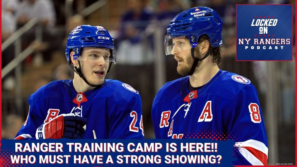 RANGERS TRAINING CAMP IS HERE!! Kakko, Trouba, Smith and others who need a strong first impression