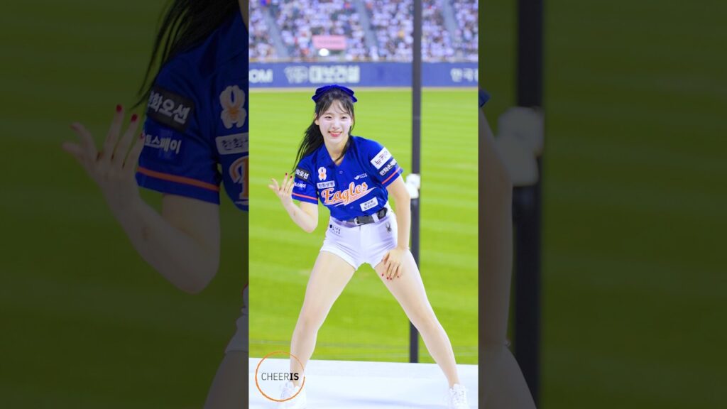 리듬타! 흥이 넘치는 하지원(Ha Jiwon)치어리더. 한화이글스.