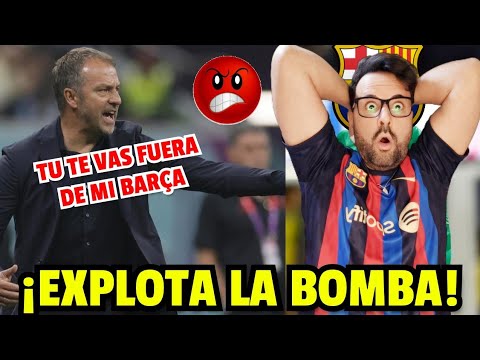 ¡BOMBAZO! ¡BRUTAL PELEA DE HANSI FLICK CON ESTE CRACK DEL BARÇA TRAS LA DERROTA CONTRA EL MÓNACO!