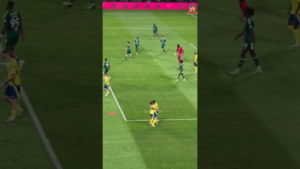 سلطان الغنام يسجل هدف التعادل للنصر في مرمى الاهلي في اخر دقائق المباراة🤯 #رونالدو #alnassr #ronaldo