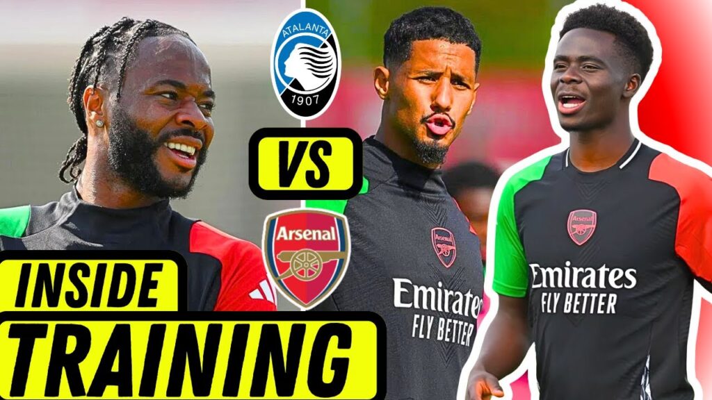 Declan Rice RETURNS & Odegaard Still OUT | INSIDE TRAINING | Atalanta vs Arsenal | Champions League
