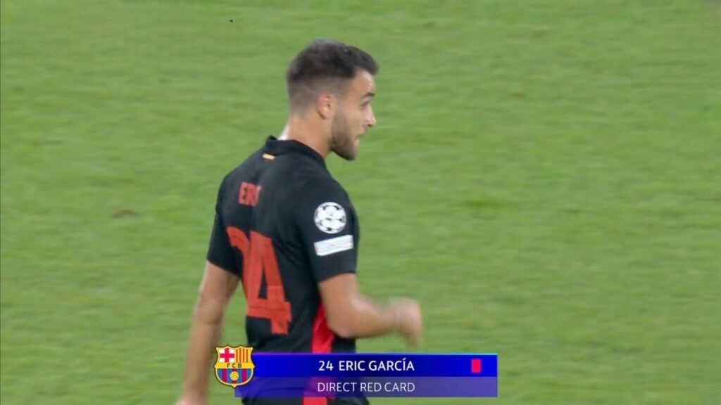 Eric García Red Card vs Monaco, Monaco vs Barcelona Highlights, Uefa Champions League 2024