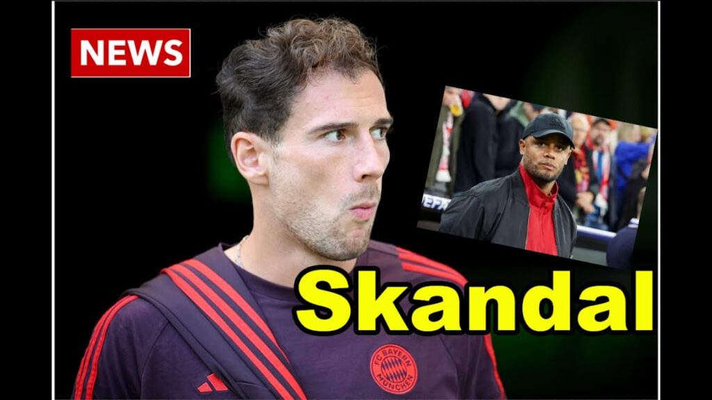 SCHOCK: Sehen Sie, wie Leon Goretzka nach dem Spiel wütend Vincent Kompany angreift!