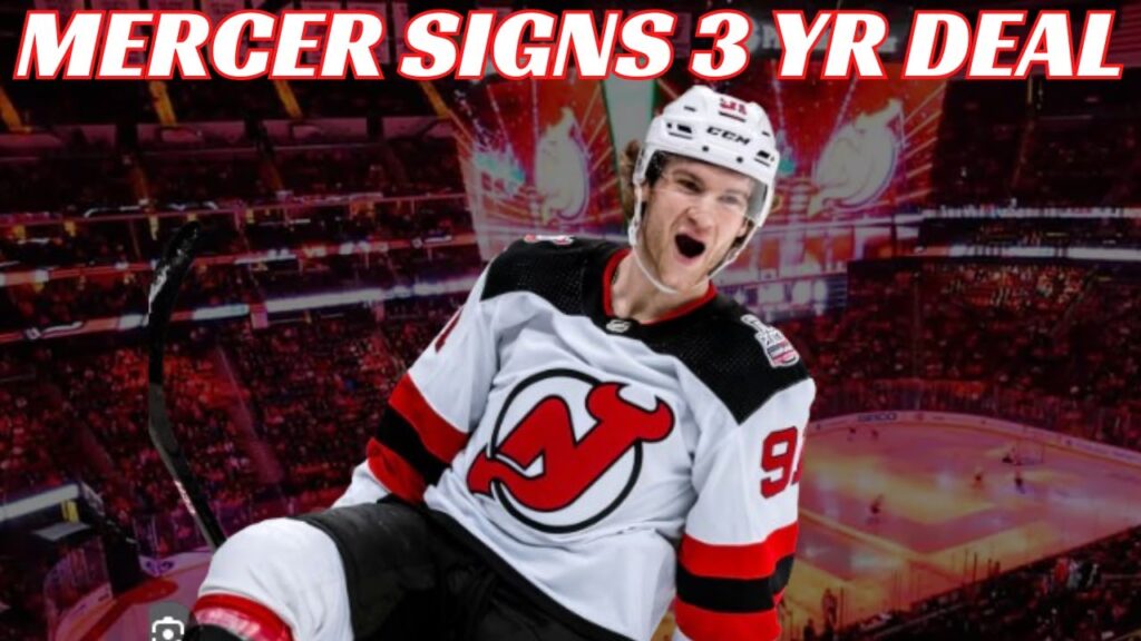 Breaking News: NJ Devils Sign Dawson Mercer to 3 year Deal Breaking News: NJ Devils Sign Dawson Mercer to 3 year Deal
