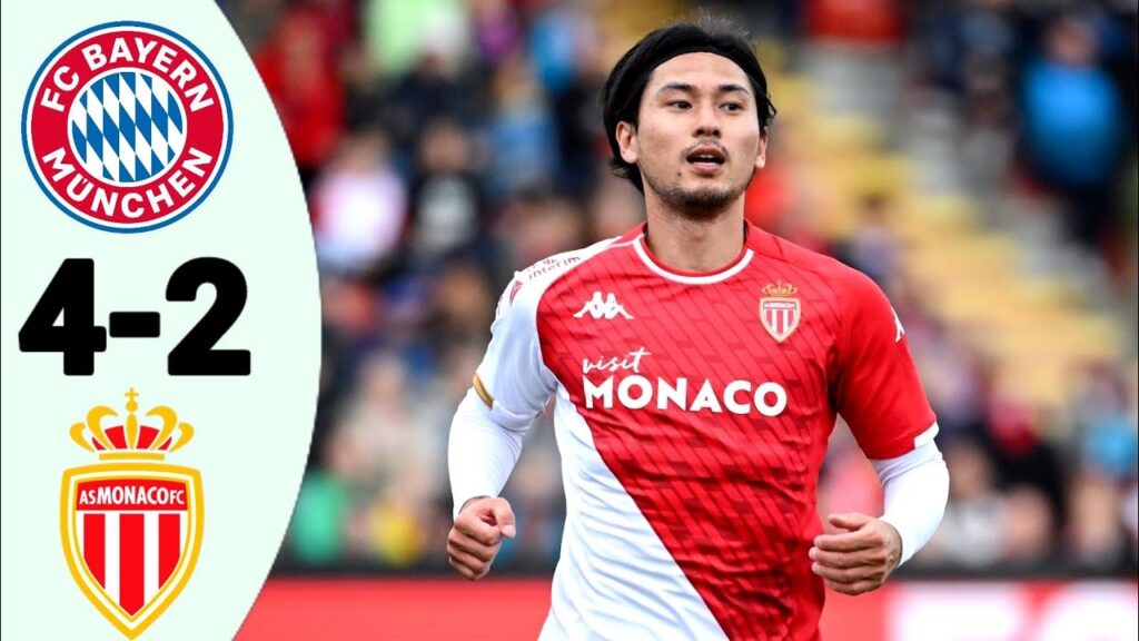 Bayern Munich vs Monaco 4-2 | Extended Highlight and Goals- 2024 HD