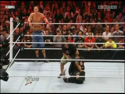 John Cena & Bret Heart Vs Alberto Del Rio & Ricardo Rodriguez