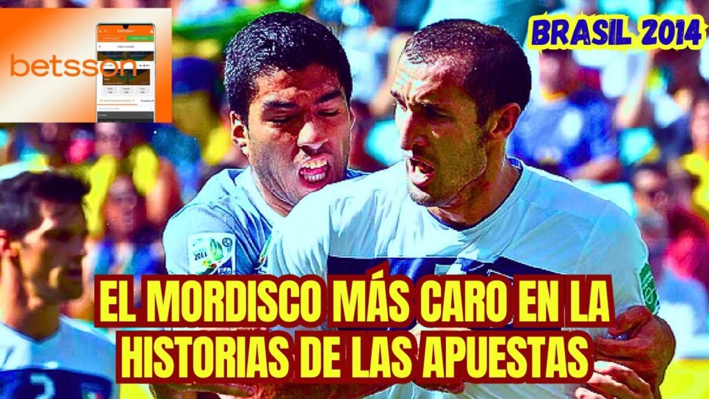 Luis Suárez CAUSÓ UN ESCÁNDALO en el Mundial con su Mordida a Giorgio Chiellini