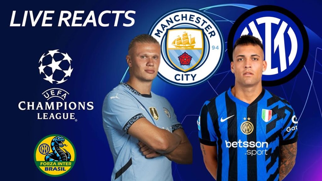 MANCHESTER CITY 0X0 INTER DE MILÃO / CHAMPIONS LEAGUE / LIVE REACTS - RODADA 01