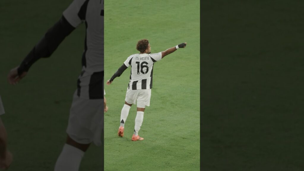 The Wizard is back 🪄⚽️ #mckennie #juventus #championsleague