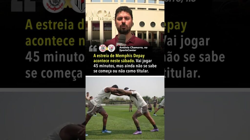 MEMPHIS DEPAY VAI ESTREAR PELO CORINTHIANS 🔥 #shorts