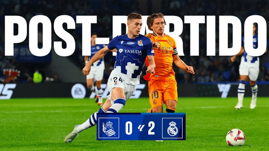 POST-PARTIDO | Remiro - Sučić: "Merecimos mucho más" | Real Sociedad 0 - 2 Real Madrid