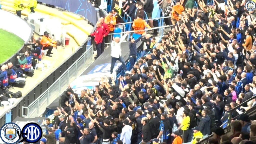 Inter Milan Ultras Go Crazy As They Come Away With Draw At Man City | Man City V Internazionale Vlog