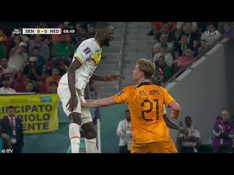 Cheikhou Kouyate INJURY VS Holland