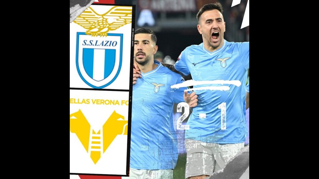 LAZIO VS HELLAS VERONA 2-1✌😎🤗 BUT de BOULAYE DIA