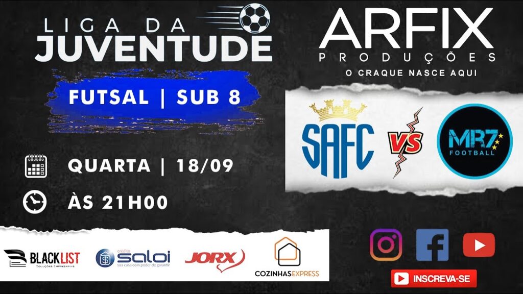 SANTO ANDRÉ x MR7 - FUTSAL | SUB 8