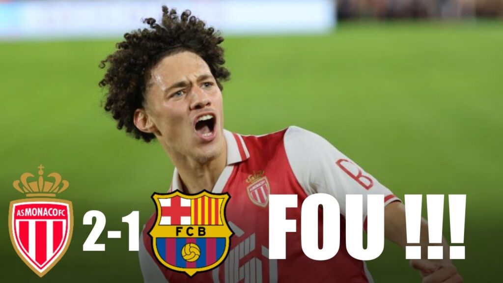 Extraordinaire🫢 !! Débrief AS Monaco 2-1 FC Barcelone