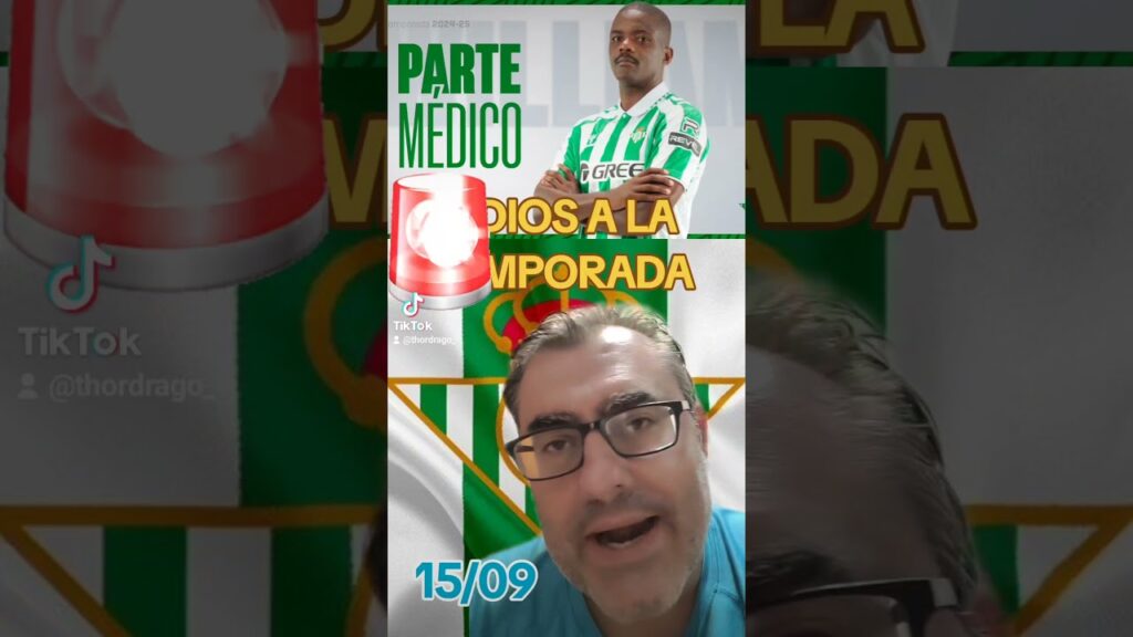 WILLIAM CARVALHO ADIOS A LA TEMPORADA ⚽️  #realbetis #fifa #uefa #laliga #football #williamcarvalho