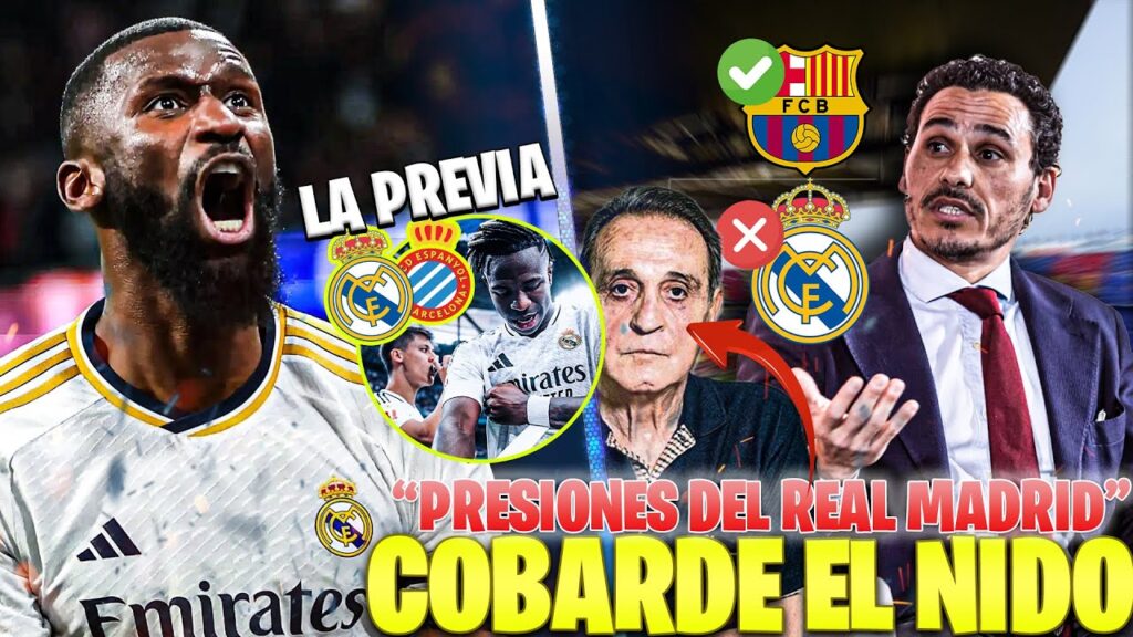 DEL NIDO JR ATACA A REAL MADRID TV PERO CALLA DE NEGREIRA 🤯 RÜDIGUER PEGA A UN UTILLERO DEL EQUIPO