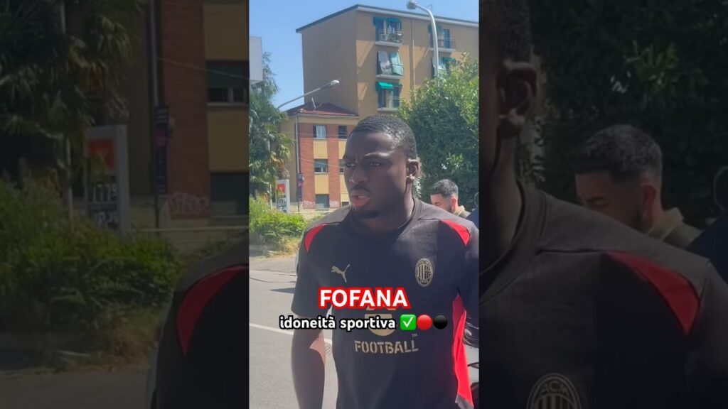 MILAN, FOFANA ha ottenuto l’idoneità sportiva ✅🔴⚫️ | #Shorts
