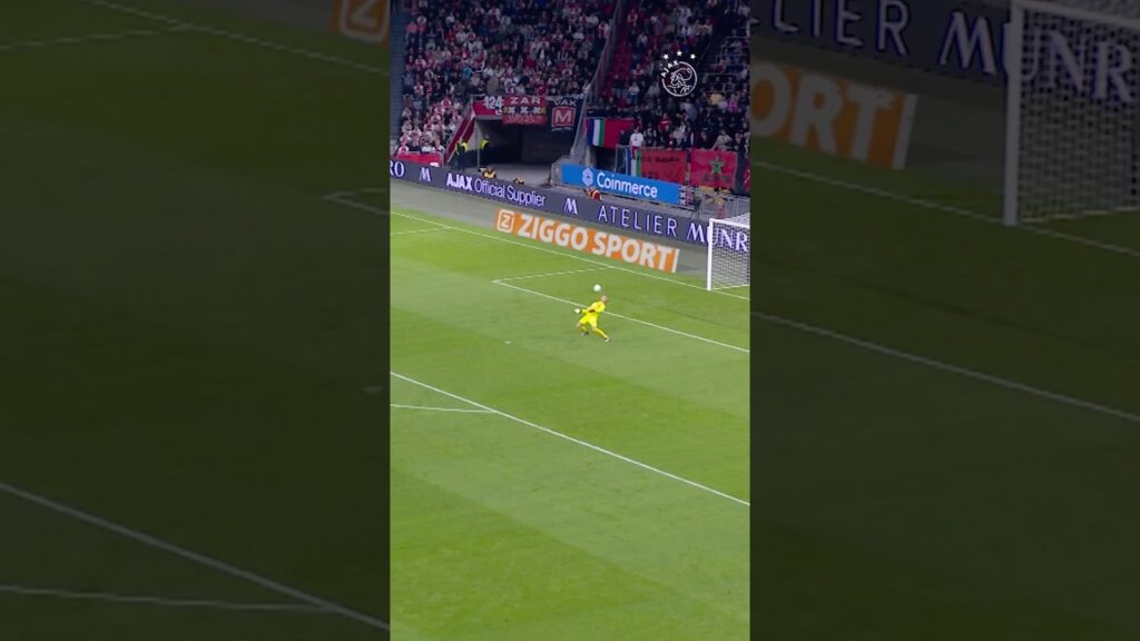 From an ice cold Pasveer to a wonderful goal! 😁