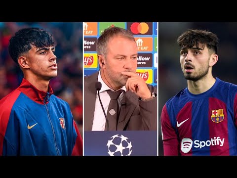 Flick INSIGHTS on Marc Bernal and Barcelona's 4-2-3-1 Strategy Against AS Monaco in Champions League