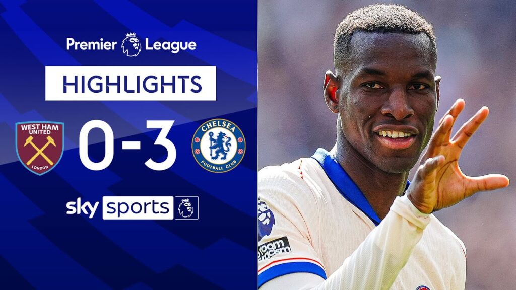 Jackson grabs a brace! 🔵 | West Ham 0-3 Chelsea | Premier League highlights