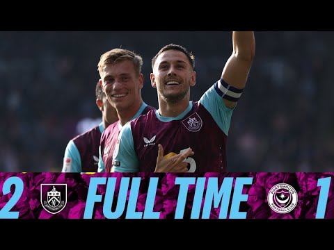 Burnley vs Portsmouth 2-1 Highlights EFL Championship 2024-25