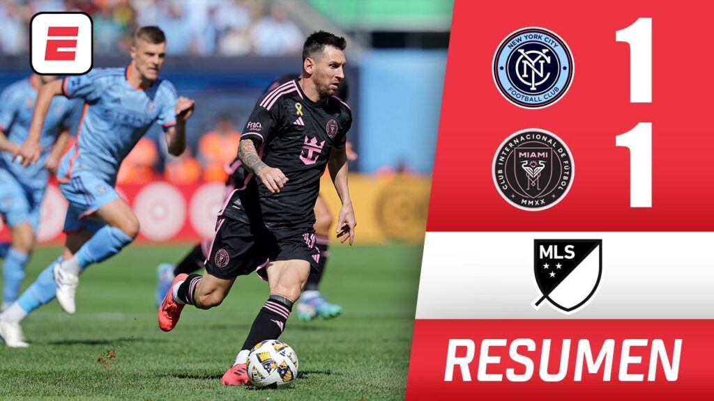 INTER MIAMI con LIONEL MESSI y LUIS SUÁREZ, dejó ir puntos al sellar empate 1-1 ante NYCFC | MLS