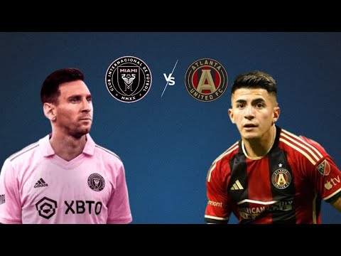 Inter Miami vs  Atlanta United 2024 match football highlight.#football #atlantaunited #us