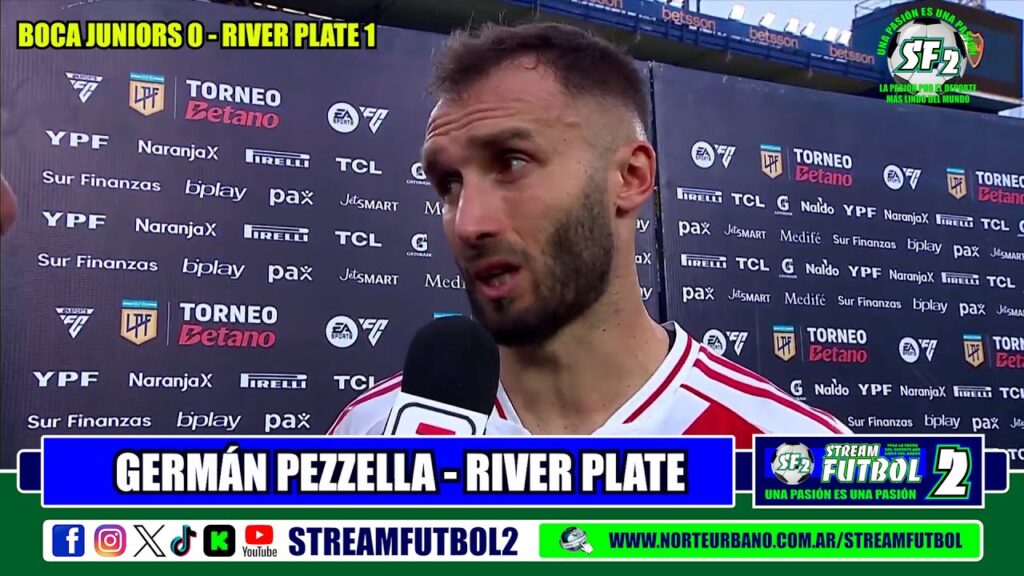 Germán Pezzella: "Hicimos un gran partido"