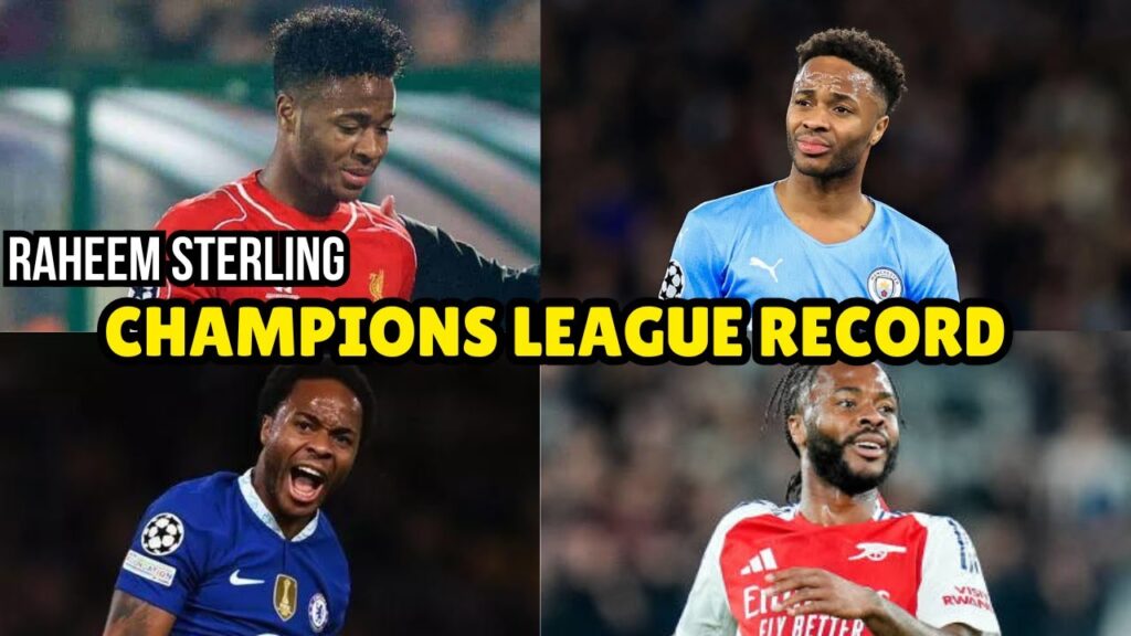 Raheem Sterling Sets NEW Champions League Record