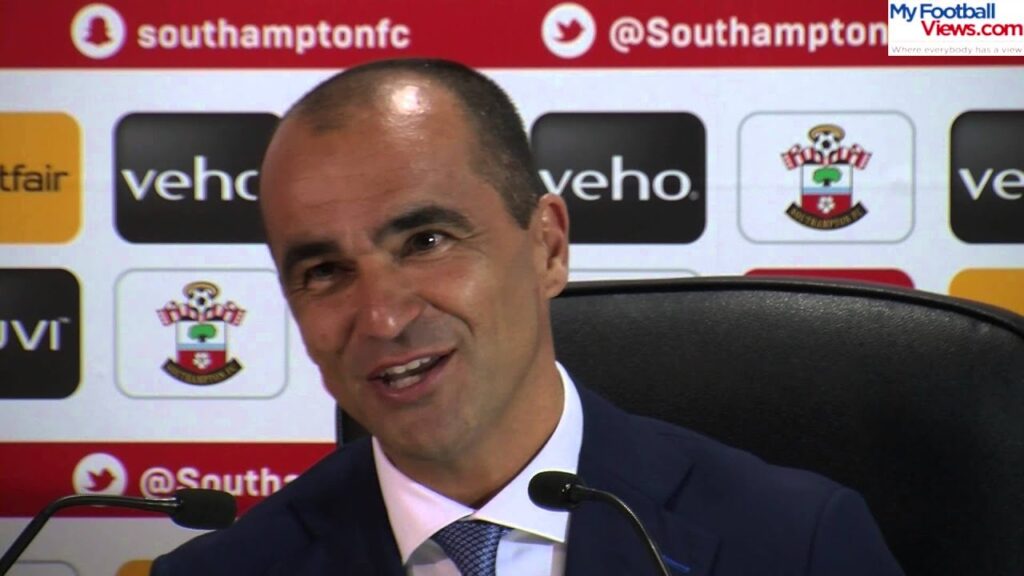 Roberto Martinez jokes goal star Romelu Lukaku should 'hit a woman in every game'