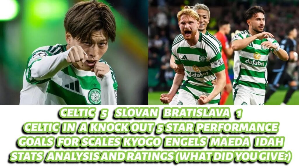 CELTIC 5 SLOVAN BRATISLAVA 1: Dream Start to Celtic's UCL Campaign!!