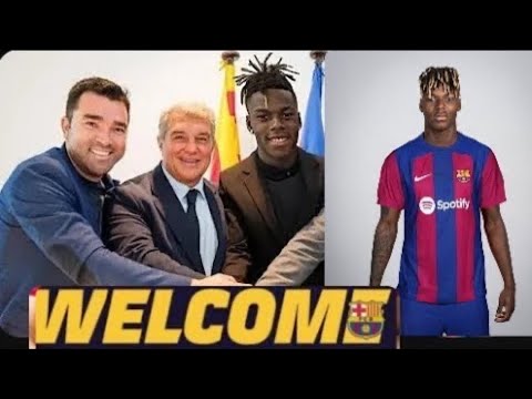 NICO WILLIAMS AL BARÇA OFICIAL CERRADO