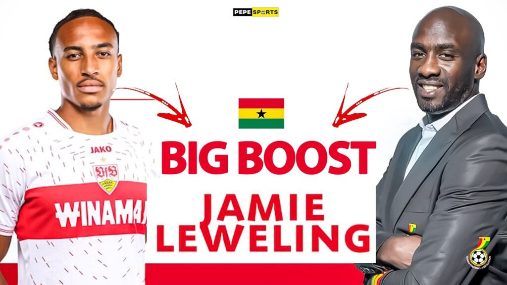BLACK STARS 🇬🇭 COACH OTTO ADDO TURNS ATTENTION TO JAMIE LEWELING WHO ASSISTED A GOAL VS REAL MADRID