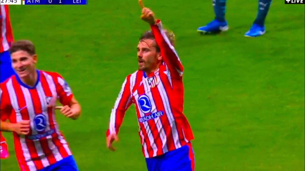 Antoine Griezmann Goal Today Vs RB Leipzig UEFA Champions league|Griezmann Goal Highlights