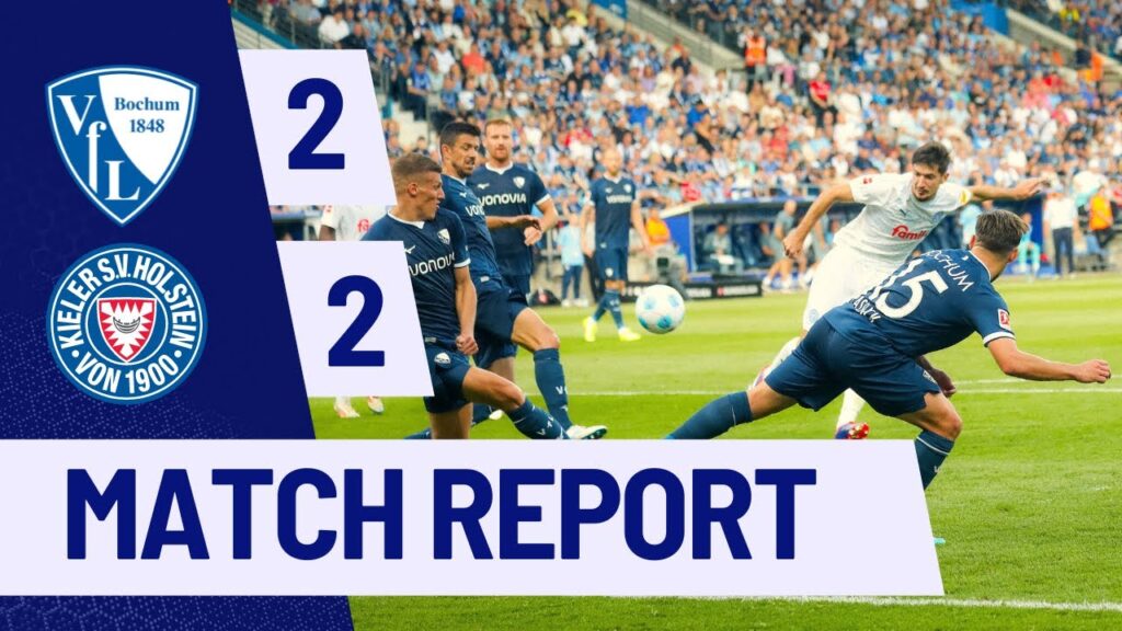 Bochum 2-2 Kiel: Dramatischer Ausgleich in letzter Minute | Bundesliga 2024-25