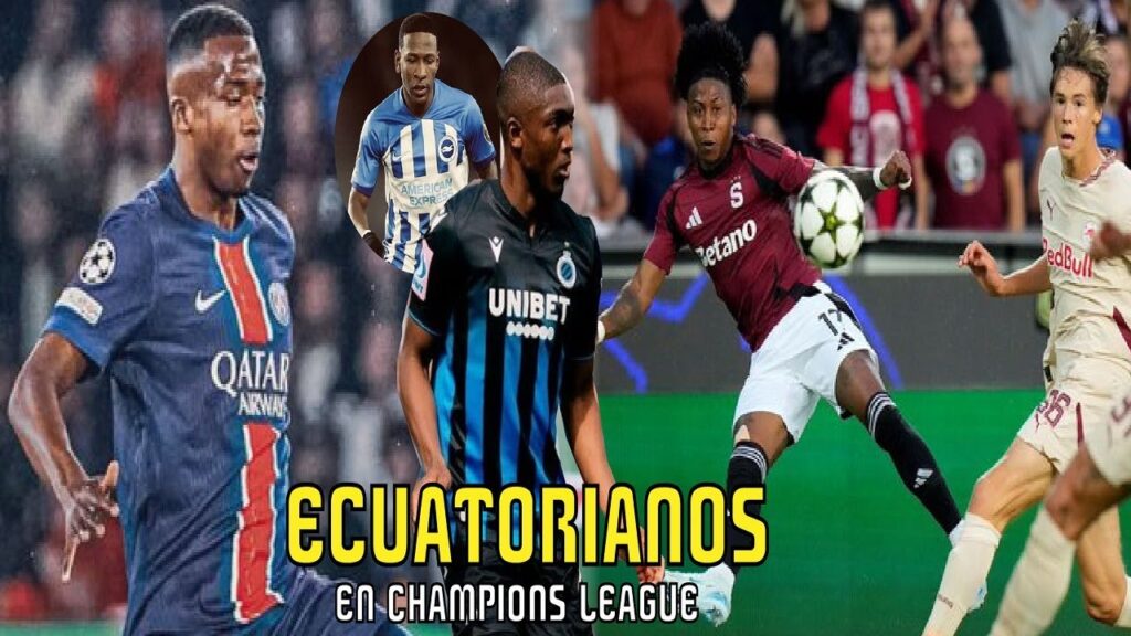 ANGELO PRECIADO-WILLIAM PACHO -JOEL ORDOÑEZ TITULARES EN CHAMPIONS LEAGUE/ PERVIS REGRESÓ A JUGAR...
